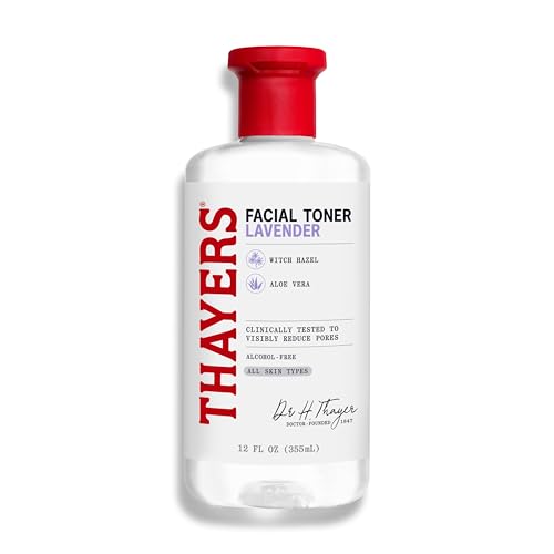 Tónico Facial Hidratante de Lavanda THAYERS sin Alcohol con Aloe Vera, Vegano, Dermatológicamente Probado, 12 Oz (El Empaque Puede Variar) - imagen 3