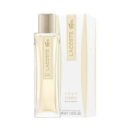 Lacoste Pour Femme Eau de Parfum - Fragancia Duradera con Notas de Fresia, Jazmín y Madera de Cedro - Floral y Amaderada - 3.0 fl. oz. - imagen 2