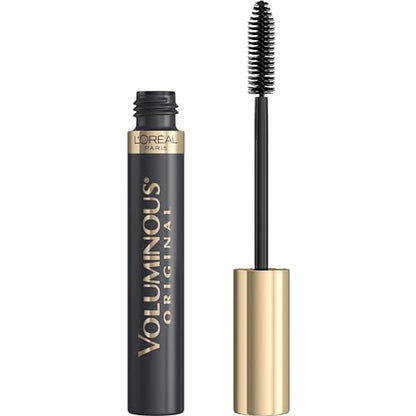 Máscara Voluminizadora Original L’Oreal Paris, Fórmula para Aumentar Volumen y Largo, Lavable, Marrón Negro, 0.26 Fl Oz, 1 Unidad - imagen 3
