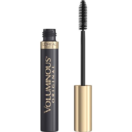 Máscara Voluminizadora Original L’Oreal Paris, Fórmula para Aumentar Volumen y Largo, Lavable, Marrón Negro, 0.26 Fl Oz, 1 Unidad - imagen 2