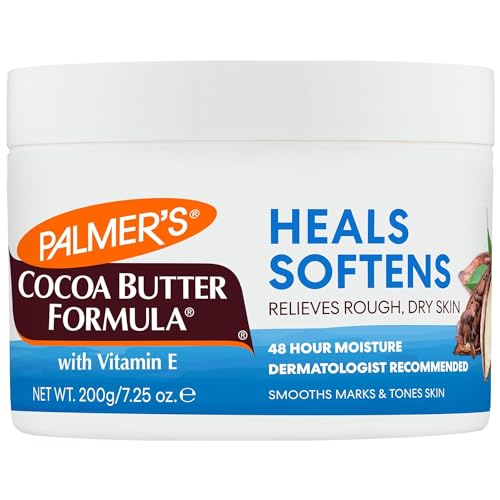 Loción Sólida Palmer's Cocoa Butter Formula Daily Skin Therapy con Vitamina E, Hidratante Corporal para Piel Muy Seca, Suaviza y Calma, 7.25 Onzas, - imagen 4
