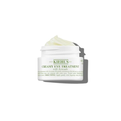 Tratamiento para Ojos de Aguacate Kiehl's, Crema Hidratante y Nutritiva, Aceite de Aguacate y Cafeína para Revitalizar Piel, 99% Natural - 0.5 fl oz - imagen 1