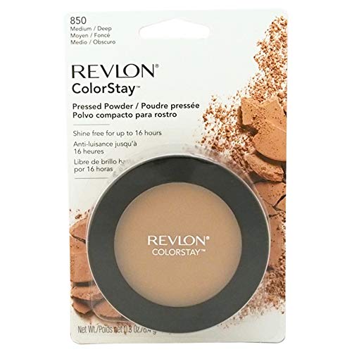 Polvo Compacto Revlon ColorStay para Maquillaje Facial, Larga Duración, Sin Fragancia, No Comedogénico, 850 Medio Profundo, 0.3 oz - imagen 2