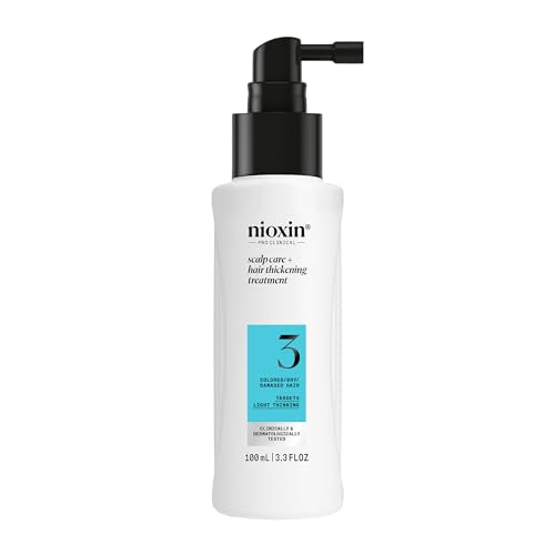 Tratamiento Nioxin Sistema 3 para el Cuero Cabelludo y Cabello | Suero para Cabello Teñido o Dañado con Pérdida Ligera | 3.4 Fl oz. - imagen 1