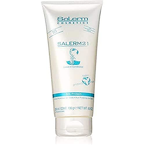 SALERM - Acondicionador Instantáneo 21 con Proteína de Seda - 200 ml - Acondicionador Sin Enjuague o con Enjuague - Hidratante y Protector del Calor - imagen 1