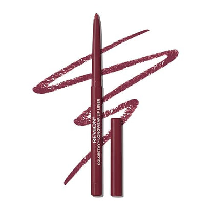 Lápiz Labial Revlon Colorstay con Sacapuntas Integrado, Colores Intensos de Larga Duración, Aplicación Suave, 665 Ciruela, 0.01 oz - imagen 2
