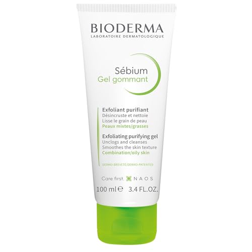 Bioderma - Sébium - Gel Exfoliante Facial - Purificante y Refinador de Poros - Limpiador Facial para Piel Mixta a Grasa, 3.33 Fl Oz (Paquete de 1) - imagen 1