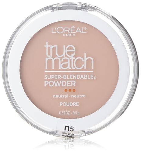Base en polvo sin aceite L'Oreal Paris True Match Super-Blendable, N5 Medio, 0.33 oz, el empaque puede variar - imagen 3