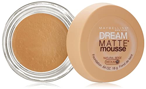 Base de Maquillaje Maybelline New York Dream Matte Mousse, Beige Natural, 0.64 oz. - imagen 3