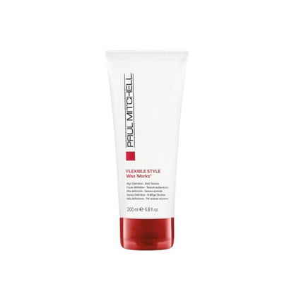 Gel para el cabello Paul Mitchell Wax Works, alta definición, textura audaz, para todo tipo de cabello, 6.8 fl. oz. - imagen 3
