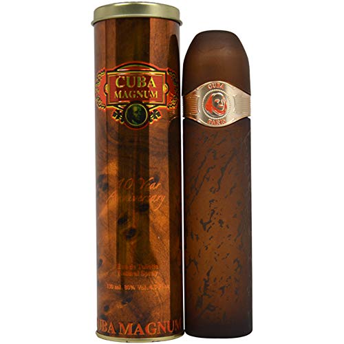 Cuba Magnum Red Para Hombre, Eau De Toilette Spray, 4.2 Onzas, 152257 - imagen 1