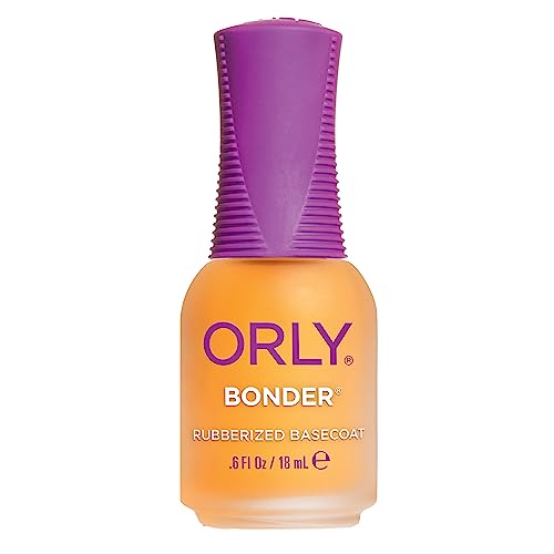 Orly Bonder | Base Coat de Esmalte de Uñas | Base de Caucho para Manicuras y Pedicuras Duraderas | No Tóxico | 0.6 fl oz - imagen 1