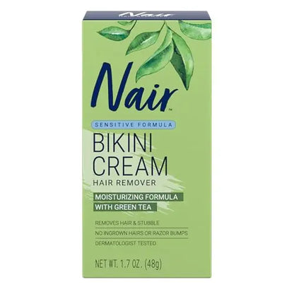 Crema para Bikini Nair con Fórmula Sensible de Té Verde, 1.7 Onzas - imagen 1