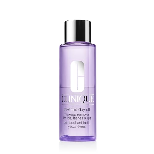 Desmaquillante Líquido Clinique Take The Day Off para Ojos, Pestañas y Labios | Libre de Aceite y No Irritante | Para Todo Tipo de Piel, 4.2 Fl Oz - imagen 1
