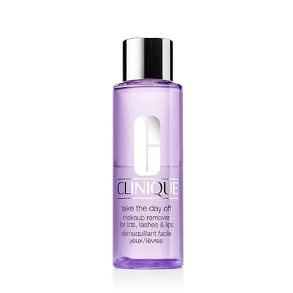 Desmaquillante Líquido Clinique Take The Day Off para Ojos, Pestañas y Labios | Libre de Aceite y No Irritante | Para Todo Tipo de Piel, 4.2 Fl Oz - imagen 4