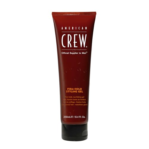 Gel para peinar para hombres American Crew, fijación firme, sin escamas, 8.4 fl oz - imagen 3