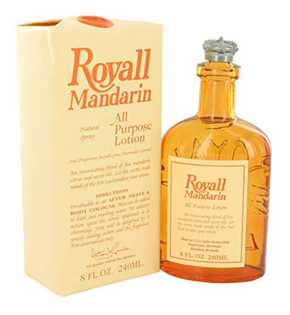 Loción / Colonia Todo Uso Royall Mandarin de ROYALL FRAGRANCES para Hombres 8 oz - imagen 1