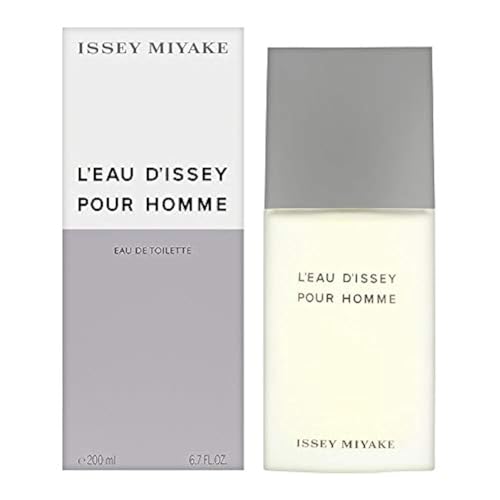Issey Miyake L'Eau d'Issey Pour Homme Eau de Toilette - Fragrance for Men - Pure & Fresh - With Notes of Yuzu, Nutmeg & Sandalwood - 6.7 oz - imagen 1