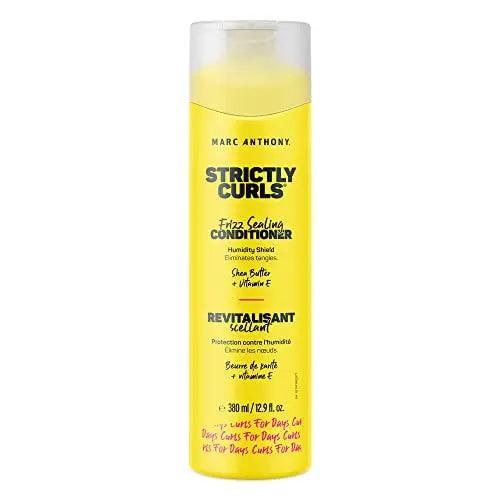 Acondicionador Marc Anthony Frizz Sealing, Strictly Curls - Acondicionador para Cabello Rizado con Manteca de Karité y Vitamina E para Hidratación y - imagen 1