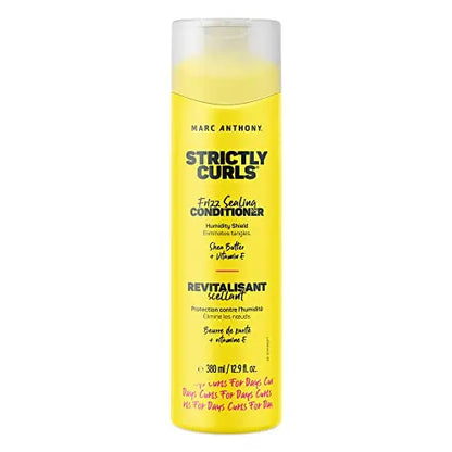 Acondicionador Marc Anthony Frizz Sealing, Strictly Curls - Acondicionador para Cabello Rizado con Manteca de Karité y Vitamina E para Hidratación y - imagen 2