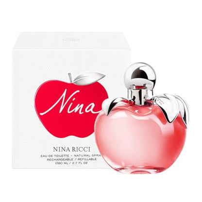 Nina By Nina Ricci For Women - Indulgent Designer Perfume For Her - Floral, Fruity Scented Eau De Toilette Spray Infused With Apple, Amalfi Lemon And  - imagen 1