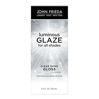 John Frieda Luminous Glaze Brillo Transparente, Gloss Antifade, Enriquecedor de Color, Seguro para Cabello Teñido, 6.5 Onzas - imagen 1