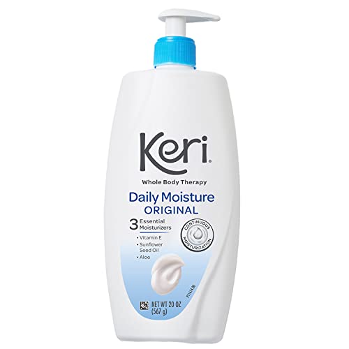 Keri Whole Body Therapy Original, Hidratación Continua, 3 Hidratantes Esenciales (Vitamina E, Aloe y Aceite de Semilla de Girasol), 20 Oz - imagen 1