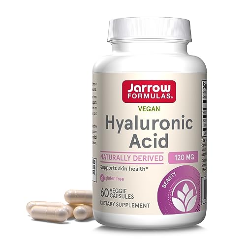 Jarrow Formulas Ácido Hialurónico 120 mg, Suplemento Dietético para la Salud de la Piel, 60 Cápsulas Vegetales, Hasta 30 Días de Suministro - imagen 4