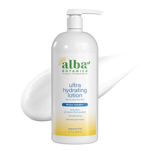 Loción Corporal Hidratante Diaria Alba Botanica, Piel Normal a Seca, con Vitamina E y Manteca de Karité, 32 Oz (El Empaque Puede Variar) - imagen 1
