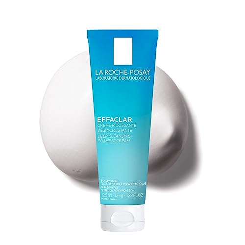 La Roche-Posay Effaclar Limpiador Facial Espumoso Profundo, Gel Limpiador Diario para Piel Grasa y Propensa al Acné, Minimiza la Apariencia de Poros - imagen 2