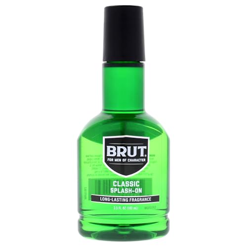 Brut Splash-On Fragancia Original - Colonia Masculina Intensa para Hombres - Perfume Duradero con Notas de Madera Especiada, Floral y Cítrica - 3.5 oz - imagen 1