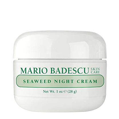 Crema Nocturna de Algas Mario Badescu para Mujeres, Hidratante Libre de Aceite Antienvejecimiento con Colágeno y Sodio Hialuronato, Ideal para Piel - imagen 3