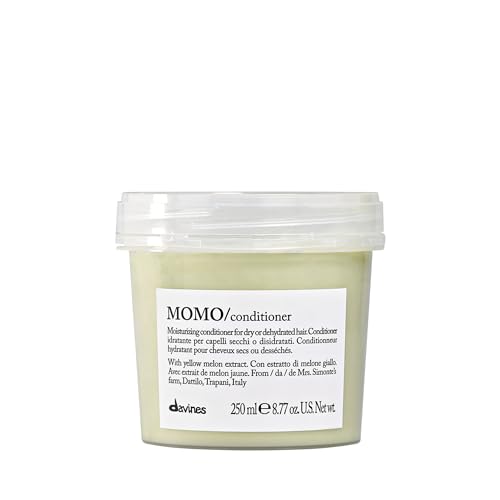 Acondicionador Davines MOMO, Fórmula Hidratante y Desenredante para Cabello Seco y Deshidratado - Hidratación Duradera, Suavidad y Brillo con - imagen 1