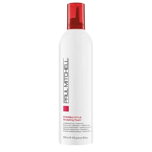 Espuma Escultora Paul Mitchell, Suave, Flexible y Control de Frizz, Para Todo Tipo de Cabello, 16.9 oz - imagen 2