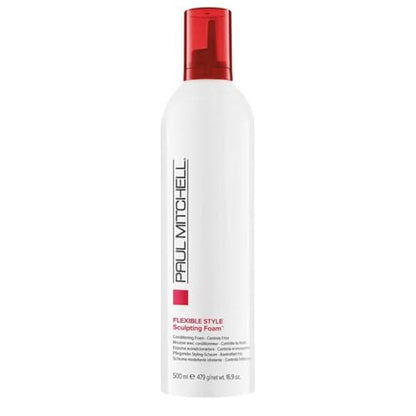 Espuma Escultora Paul Mitchell, Suave, Flexible y Control de Frizz, Para Todo Tipo de Cabello, 16.9 oz - imagen 2