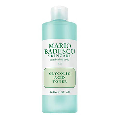 Tónico Facial Mario Badescu con Ácido Glicólico para Piel Seca y Mixta, Sin Alcohol, 16 Fl Oz, Exfoliante con Extracto de Pomelo Antioxidante - imagen 3
