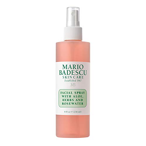 Spray Facial Mario Badescu con Aloe, Hierbas y Agua de Rosa para Todo Tipo de Piel, Bruma Hidratante, Rejuvenecedora y Clarificante, 8 FL OZ - imagen 2
