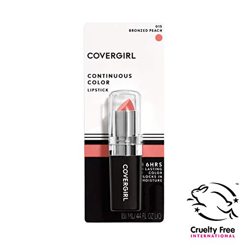 Labial CoverGirl Continuous Color, Brillo, Durazno Bronceado 015 - imagen 4