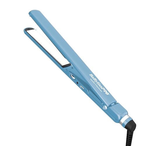BaBylissPRO Flat Iron Hair Straightener, 1 Inch Nano Titanium, Hair Styling Tools & Appliances, BNT4072TUC - imagen 3
