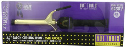 Hot Tools Professional 1101 Curling Iron with Multi-Heat Control, Regular 3/4" - imagen 3