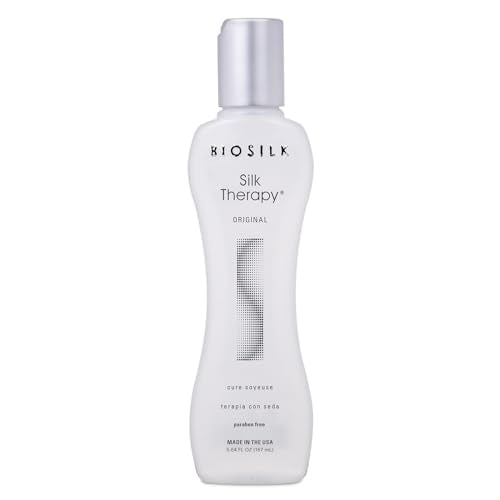 BioSilk Silk Therapy Original, Tratamiento Reconstrucción para Brillo y Prevención de Puntas Abiertas, Libre de Sulfatos y Parabenos, 5.64 Oz - imagen 3