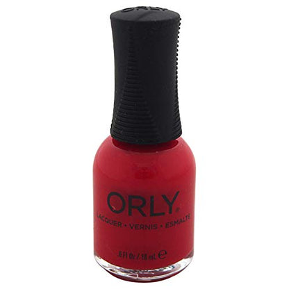 Laca de Uñas Orly, Rojo de Monroe, 0.6 Onzas Líquidas - imagen 4