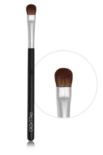 Pincel de Maquillaje para Difuminar Palladio, Cabeza Ancha, Acabado Suave, Cerdas Sintéticas, Sensación Suave, Agarre Cómodo, Aplicación Profesional - imagen 2