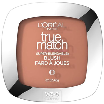 L'Oreal Paris True Match Rubor en Polvo Super Mezclable, Sable Sutil, 0.21 Oz (El empaque puede variar) - imagen 1