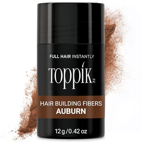 Fibra Capilar Toppik, Castaño, 12g - Relleno para Cabello Fino o Ralo, Luce Más Grueso y Abundante, 9 Tonos para Hombres y Mujeres, Fórmula de - imagen 2
