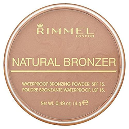 Rimmel London Natural - 022 Sun Bronze - Bronceador, Acabado Mate, 14g - imagen 1