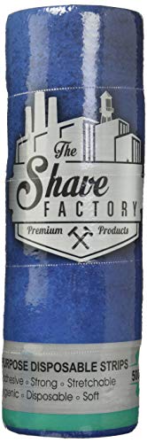 Cinta de Cuello Blanca The Shave Factory, Rollo de Papel Desechable para Barberos, Opción Higiénica, Unisex, Todas las Edades - imagen 4