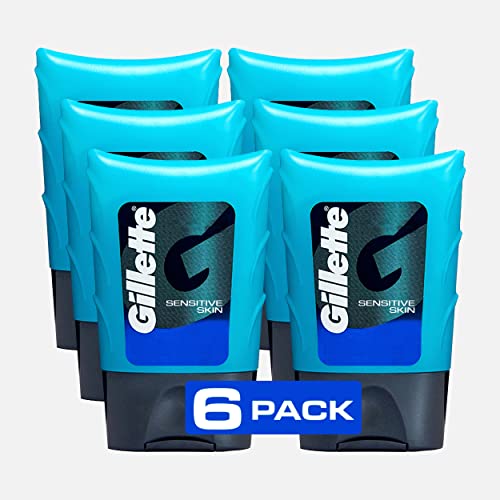 Gel After Shave Gillette para Hombres, Loción Calmante y Refrescante para Piel Sensible, Fragancia Ligera, 2.5 oz, Paquete de 6 - imagen 2