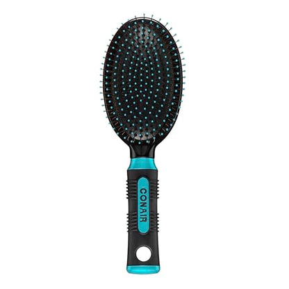 Cepillo Desenredante Conair Salon Results para Hombre y Mujer, Ideal para Todo Tipo de Cabello, Con Cerditos Metálicos y Base Acolchada - imagen 1