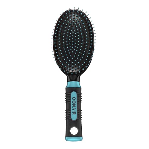Cepillo Desenredante Conair Salon Results para Hombre y Mujer, Ideal para Todo Tipo de Cabello, Con Cerditos Metálicos y Base Acolchada - imagen 4